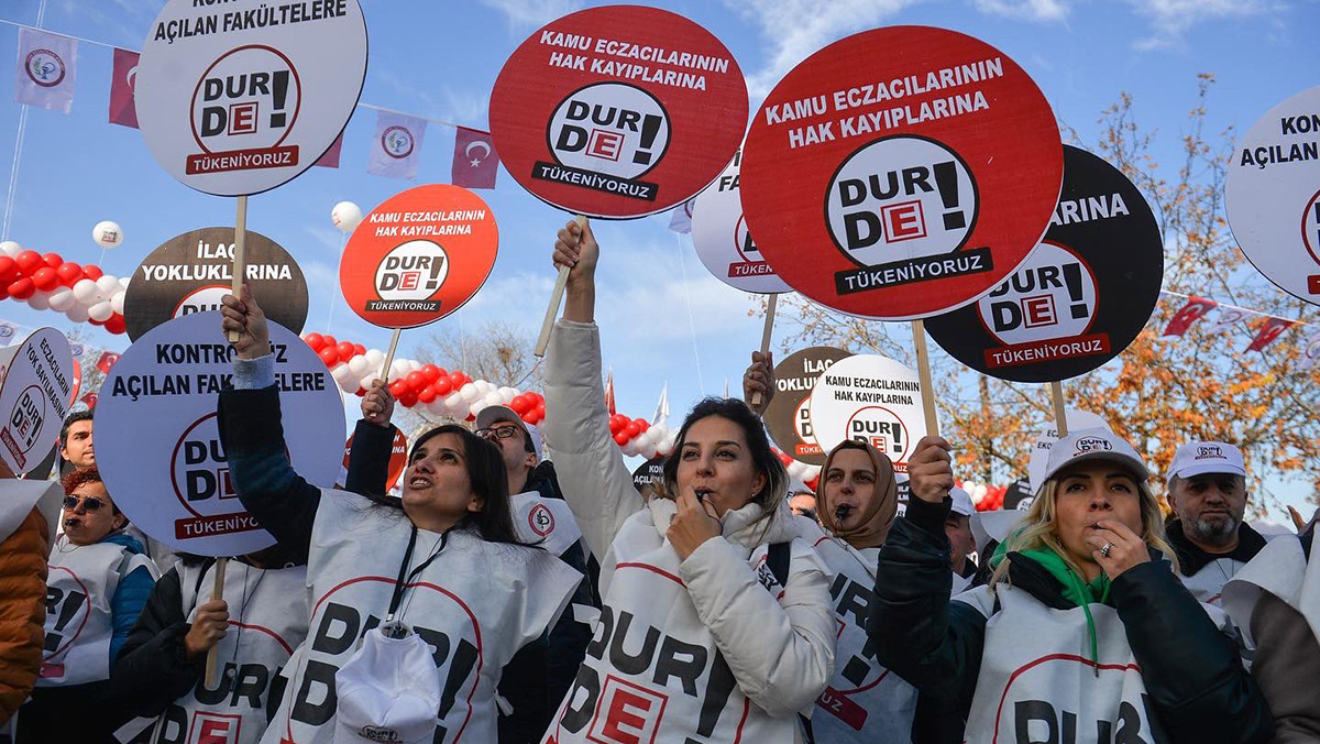 Ankara'da 'Büyük Eczacı Mitingi' düzenlendi