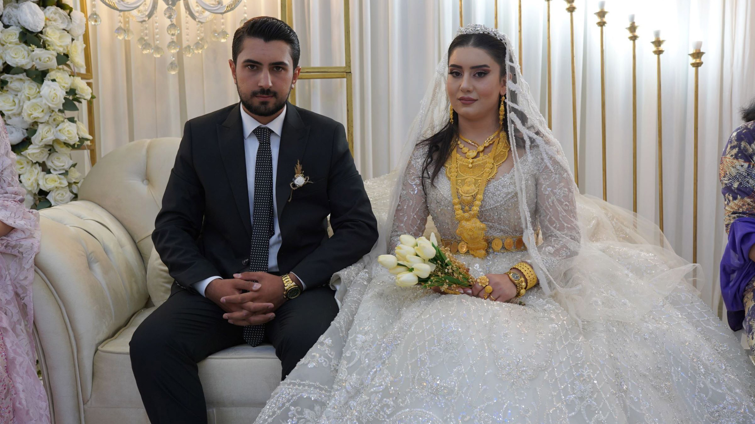 Aşiret düğününde 1,5 milyon liralık takı ve para