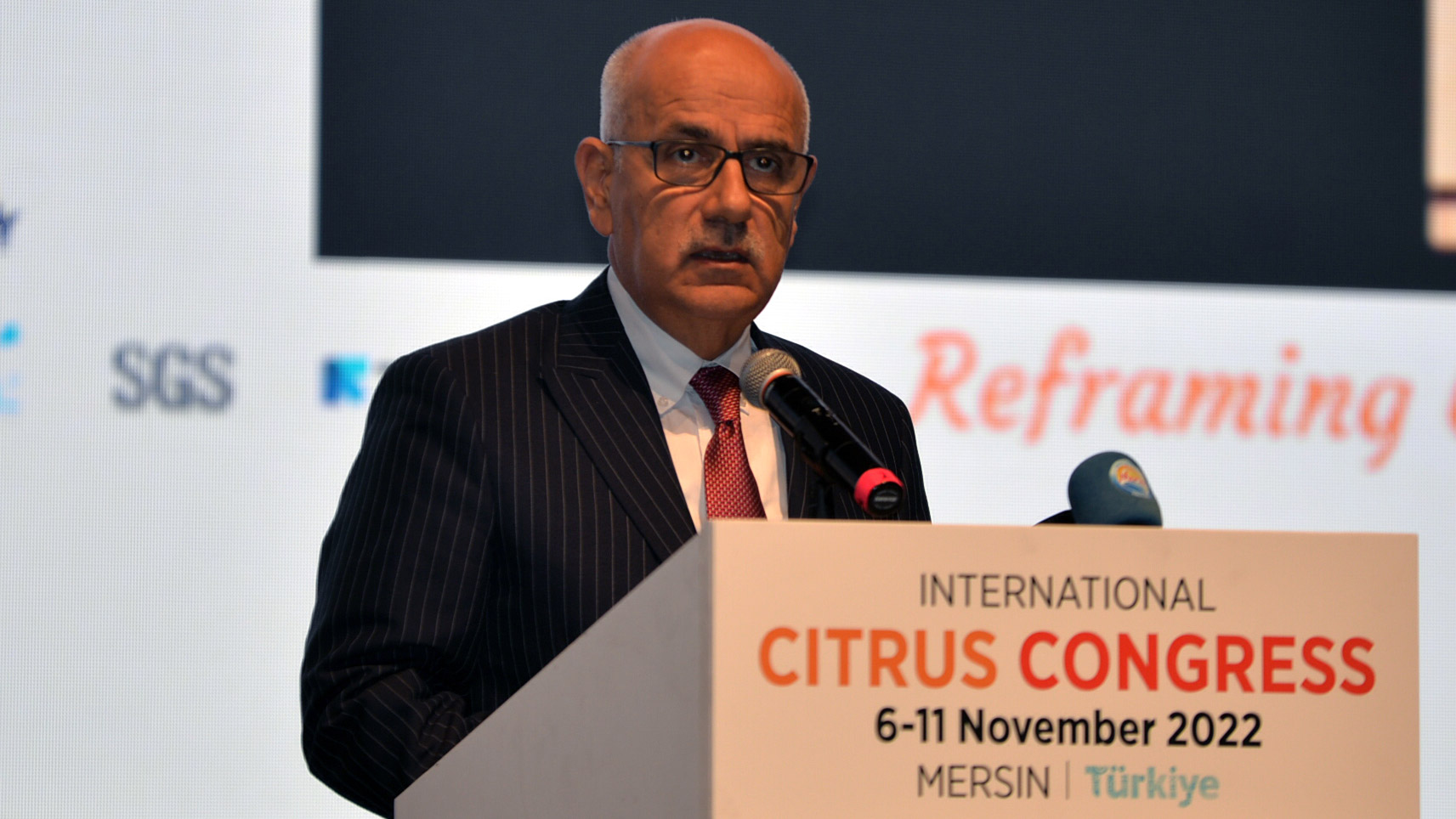 Bakan Kirişci, Turunçgil Kongresi'ne katıldı