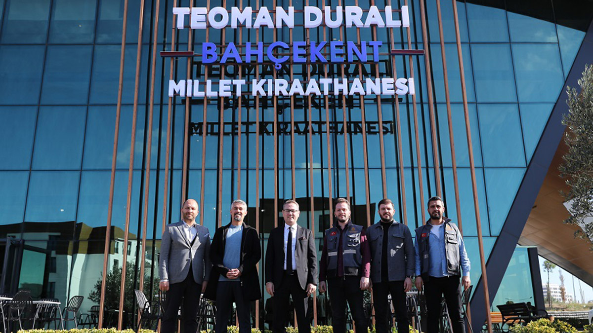Başakşehir'e Teoman Duralı Millet Kıraathanesi