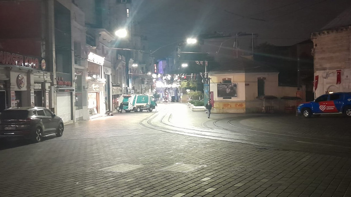 Beyoğlu İstiklal Caddesi'ndeki incelemeler sona erdi