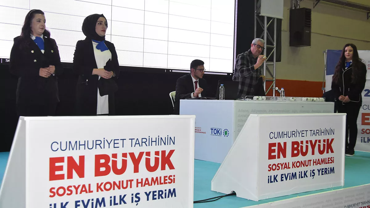 Bitlis'e inşa edilecek 1250 konuta 10 bin başvuru