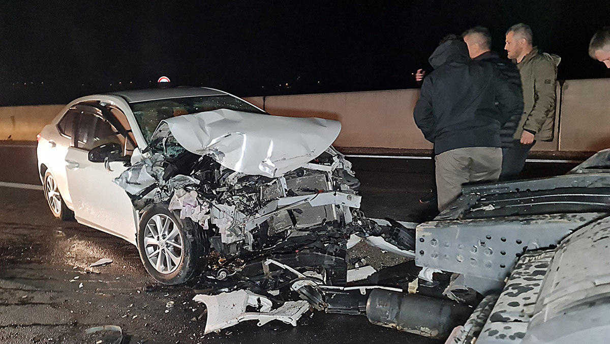 Bolu Dağı geçişinde kaza; 1 ölü, 1 yaralı