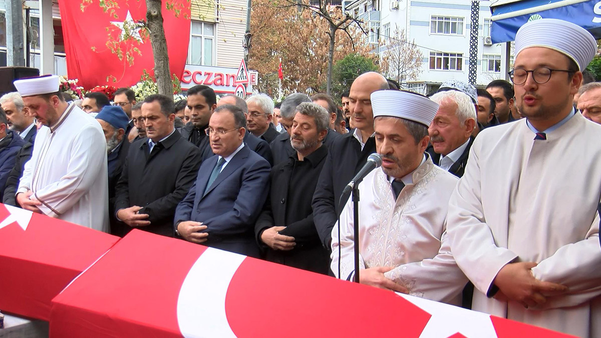 Bombalı saldırıda ölen Topkara çifti defnedildi
