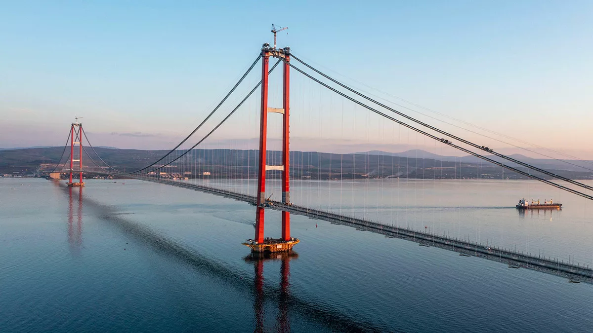 Çanakkale köprüsü 'yılın en başarılı projesi' seçildi