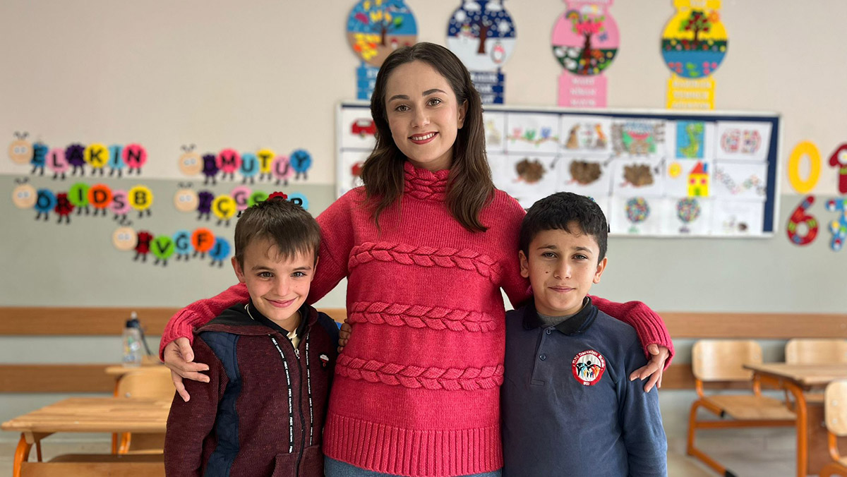 Çisem öğretmenden özel öğrencilerine özel sınıf