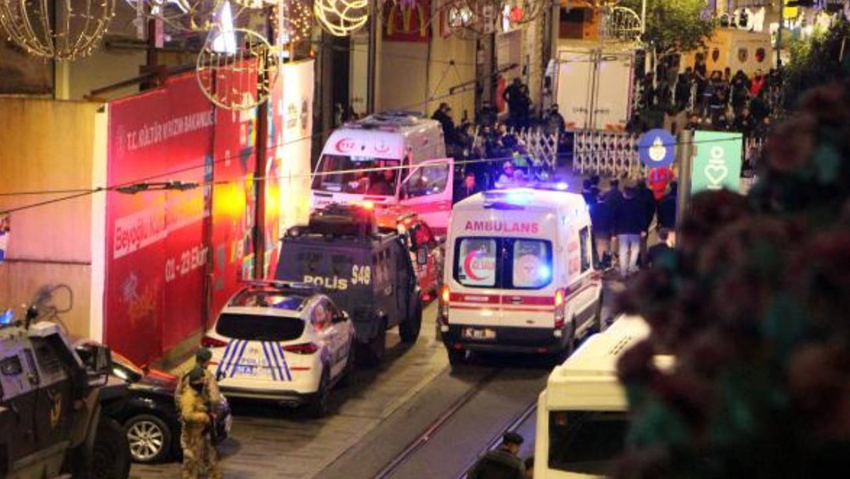 EGM: İstiklal Caddesi'ndeki saldırıda TNT kullanıldı