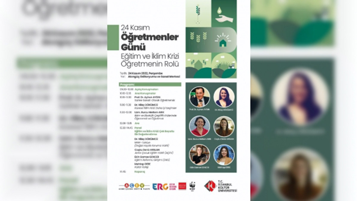 'Eğitim ve İklim Krizi' paneline geri sayım başladı