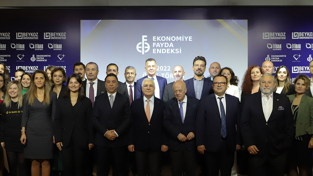 Ekonomiye Fayda Endeksi ödül töreni düzenlendi
