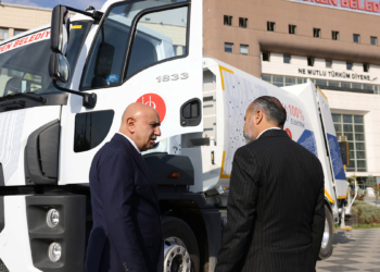 Elektrikli kamyon Keçiören'de test edildi