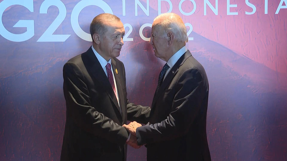 Erdoğan ABD Başkanı Biden ile görüştü