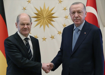 Erdoğan, Almanya Başbakanı ile görüştü