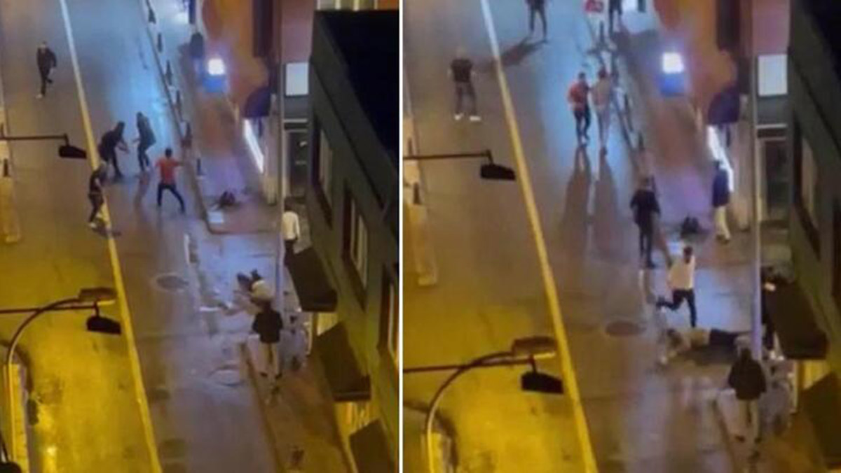 Eskişehir'de barlar sokağında kavga: 4 yaralı