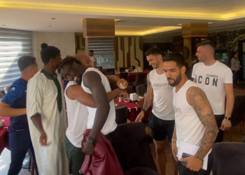 Famara Diedhiou'nun Dünya Kupası sevinci