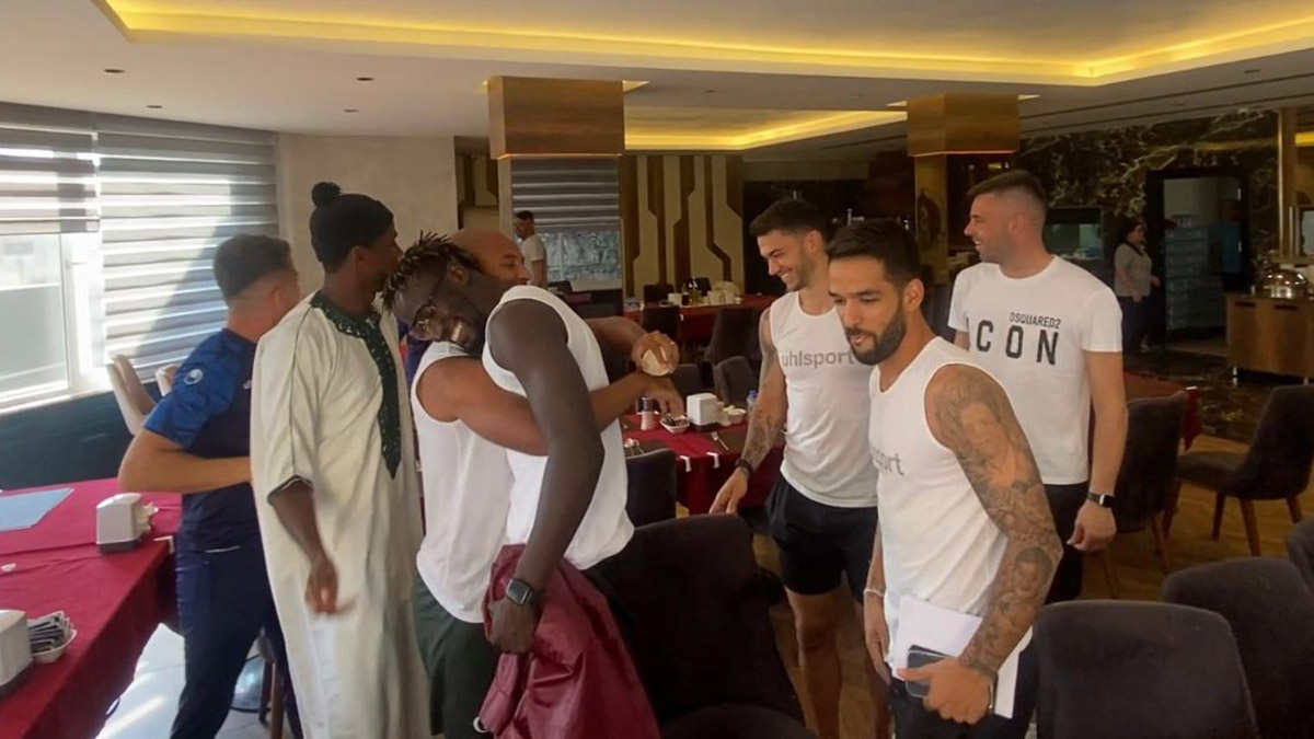 Famara Diedhiou'nun Dünya Kupası sevinci