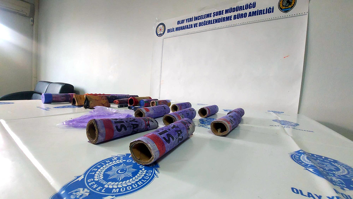 Göztepeli taraftarı yaralayan işaret fişeği emniyette