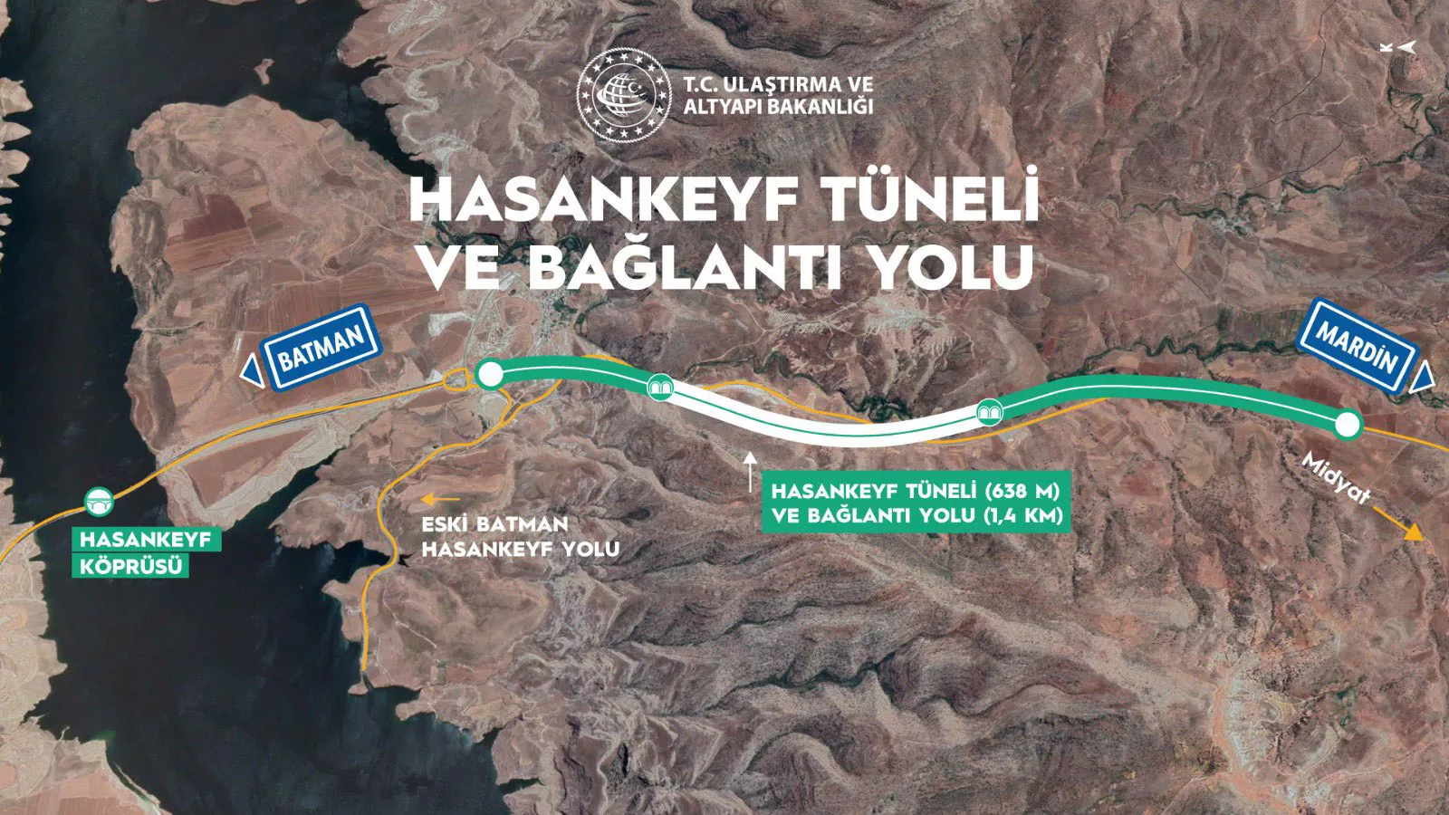Hasankeyf tuneli ve baglantili yollari hizmete acildir - yerel haberler - haberton