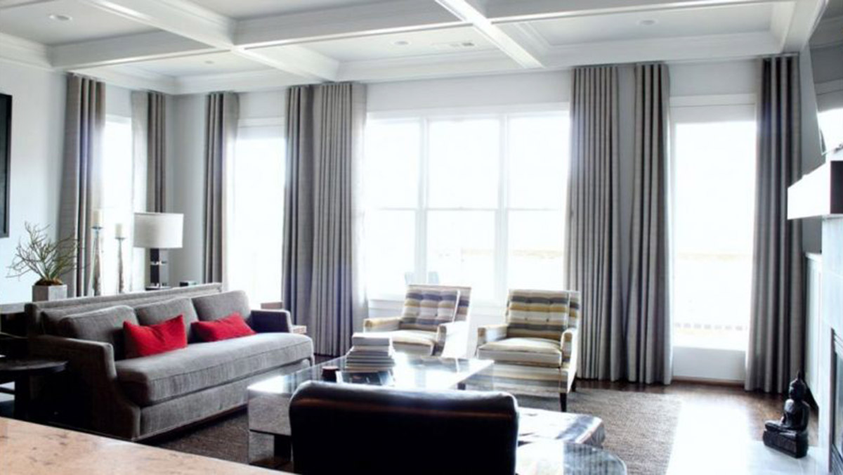 İç mekan dekorasyonunda perde en önemli unsur