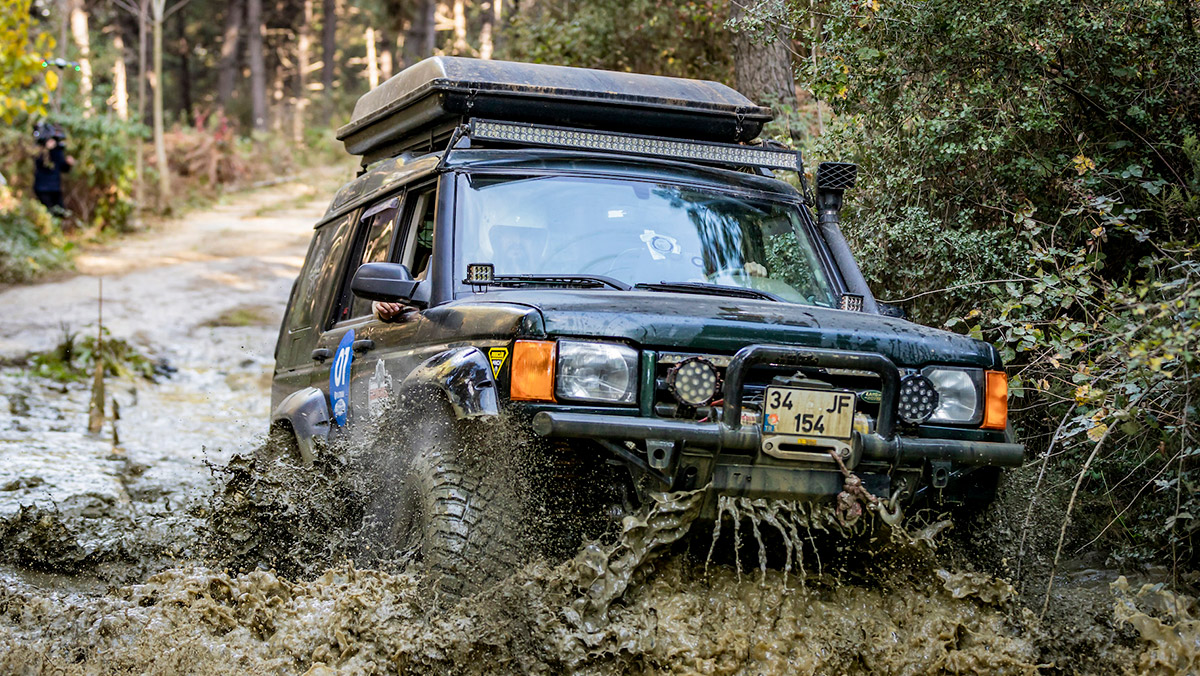 İstanbul'un merkezinde Offroad heyecanı