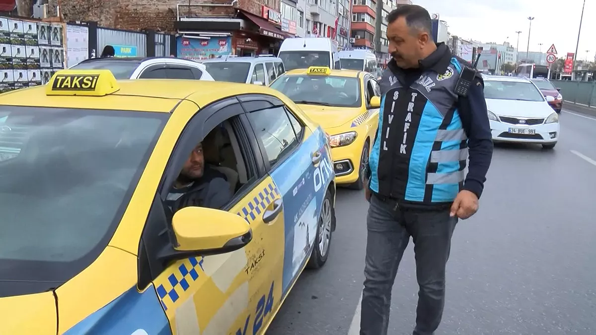 Kadıköy'de taksi denetimi  