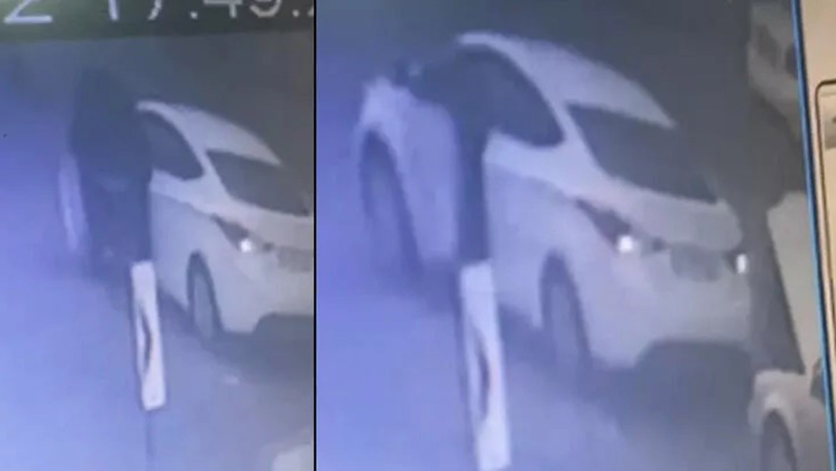 Kadın teröristi kaçırmayı planlayan şüpheli kamerada