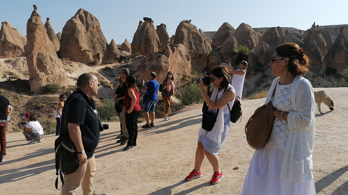 Kapadokya'ya ekim ayında 510 bin 947 ziyaretçi