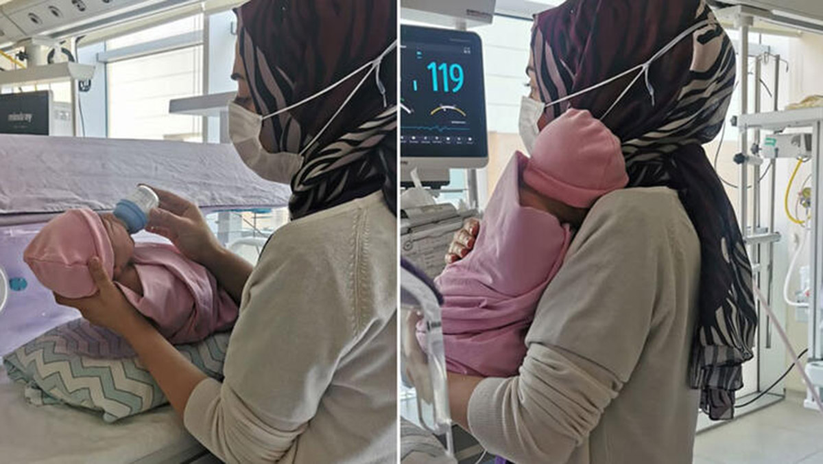 Konya'da sokakta battaniyeye sarılı bebek bulundu