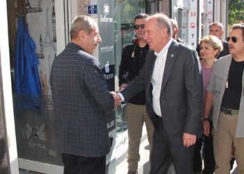 Muharrem İnce'den Şırnak'ta esnaf ziyareti