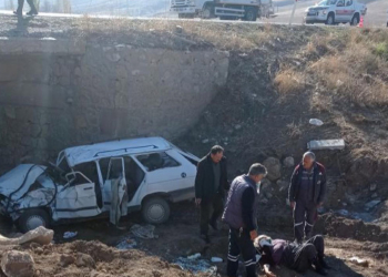 Niğde'de otomobil köprüden uçtu: 1 ölü, 2 yaralı