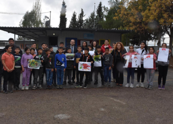 Öğretmenler 'konteyner okulda' atölyeye katıldı
