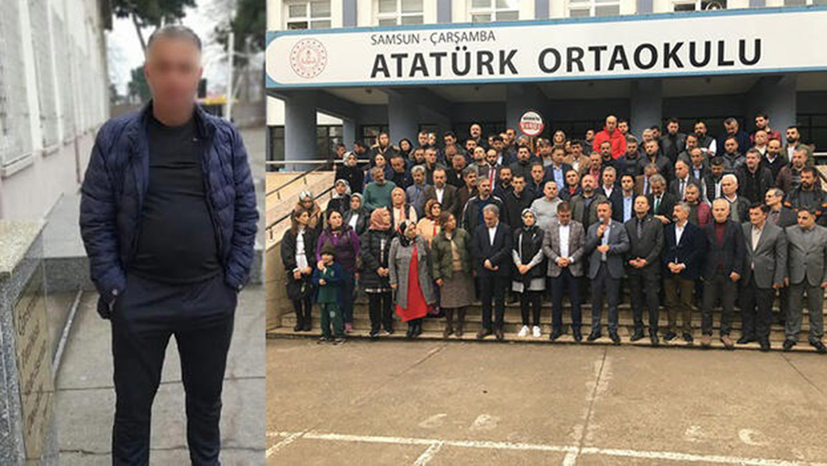 Ortaokulda öğretmene tekme- tokat saldırı