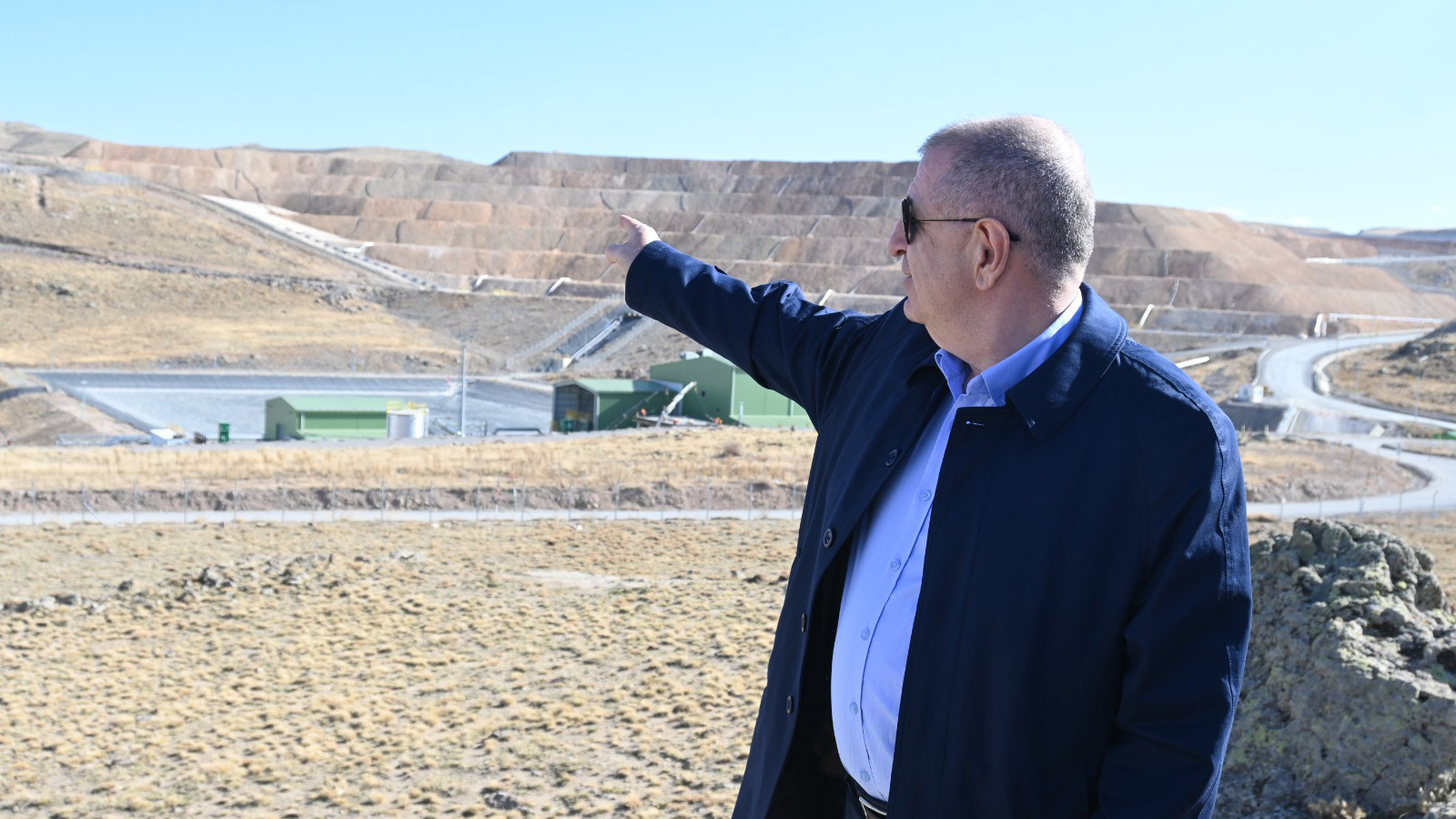 Özdağ, cıva faciasının yaşandığı altın madeninde