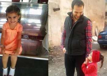 Patlamada ölen baba kızın cenazeleri teslim edildi