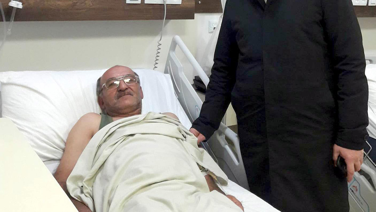 Patlamada yaralanan inşaat işçisi o anları anlattı