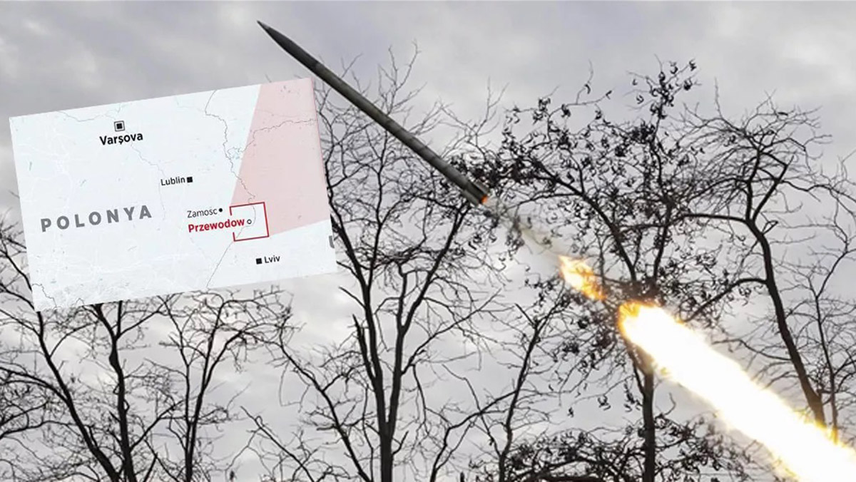 Polonya'ya düşen füze dünyayı ayağa kaldırdı