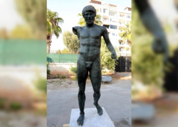 Roma İmparatoru Verus'un bronz heykeli Türkiye'de