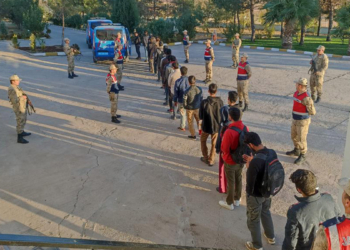 Şanlıurfa'da kamyonette 24 kaçak göçmen yakalandı