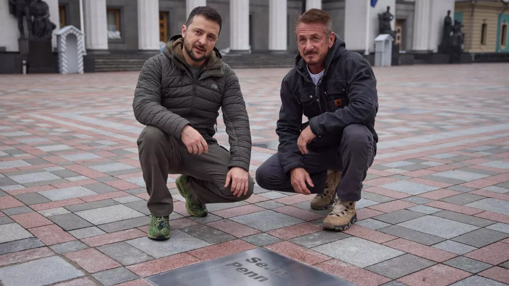 Sean penn zelenskiye oscarini hediye ettib - dış haberler - haberton