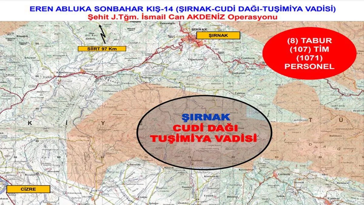 Sirnakta eren abluka sonbahar kis 14 operasyonuf - öne çıkan - haberton