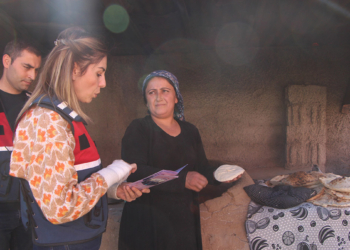 Şırnak'ta kadın astsubaylar hem KADES'i anlattı