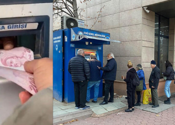 Sumatik arıza yaptı, personel parayı elle aldı