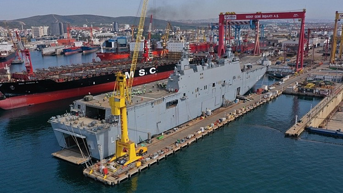 TCG Anadolu yıl sonu itibariyle teslim edilecek