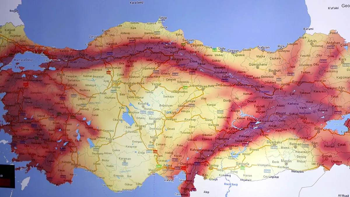 Turkiye deprem tehlike haritasi incelensinf - yerel haberler - haberton