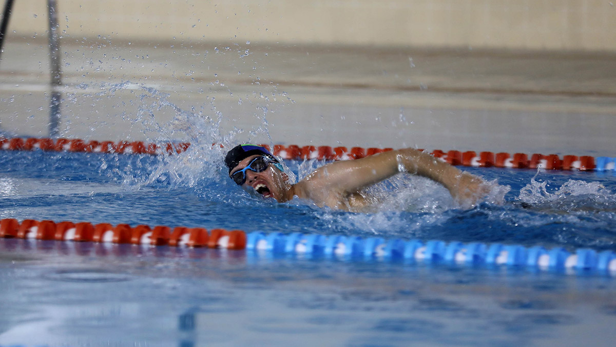 Yenimahalle'de Engelliler Arası Yüzme Yarışması