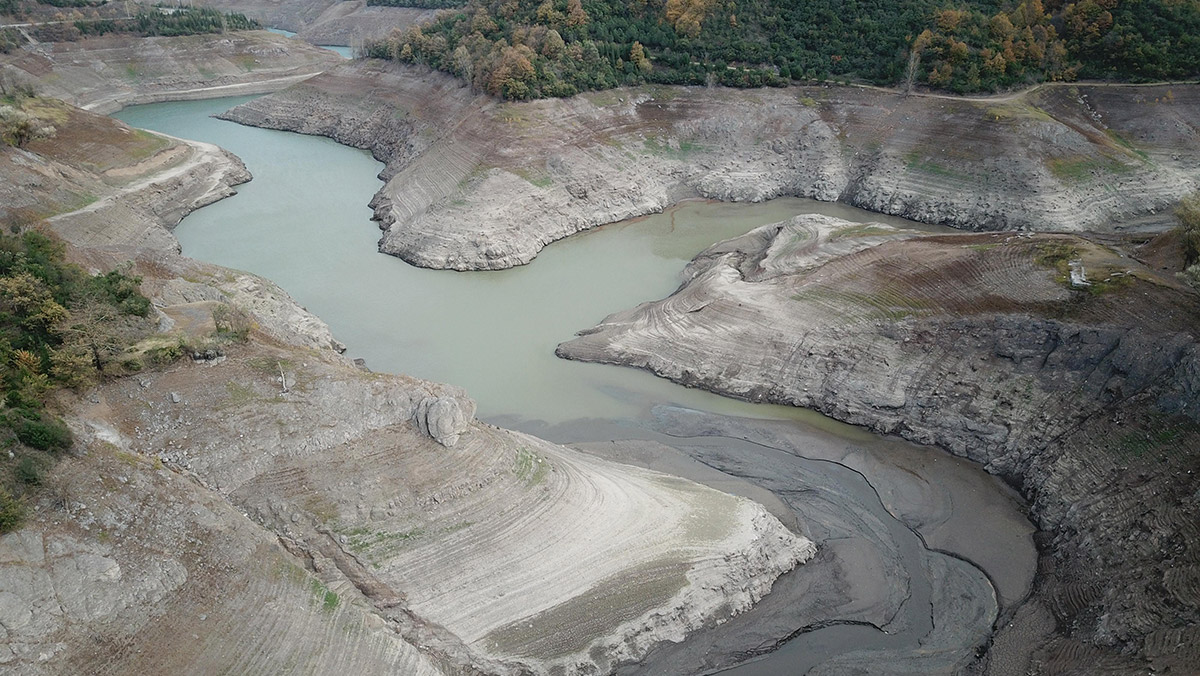 Yuvacık Barajı'nda su seviyesi yüzde 19'a düştü