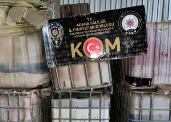 Adana'da 154 bin litre kaçak akaryakıt ele geçirildi