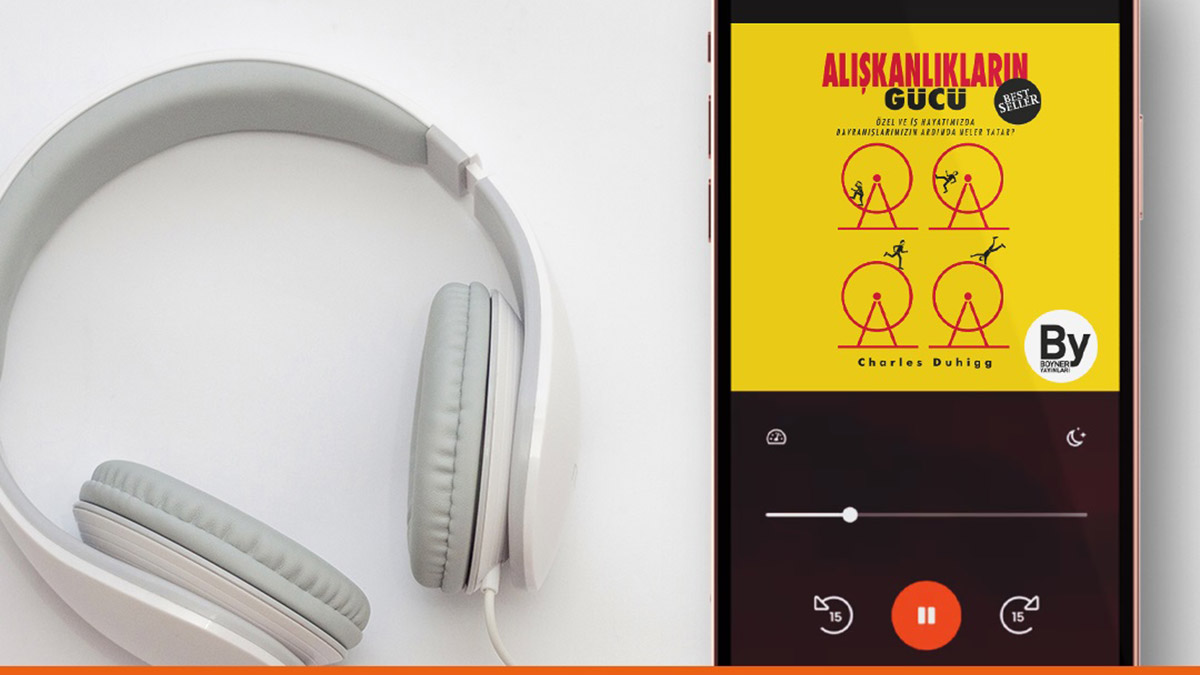 Alışkanlıkların Gücü sesli kitap raflarda yerini aldı