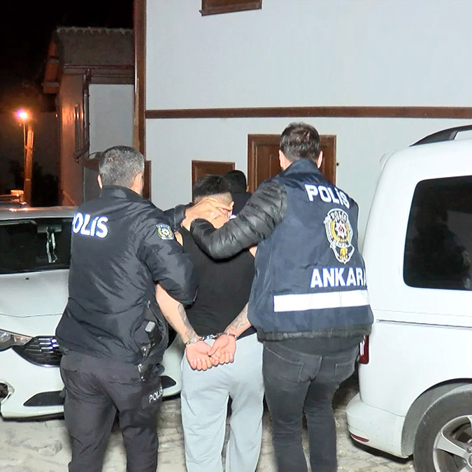 Ankara'da haraç çetesine operasyon