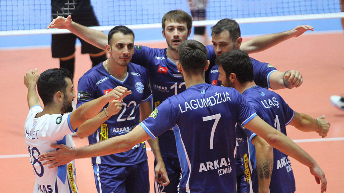 Arkas Spor Caruur Volley Gent'le karşı karşıya gelecek