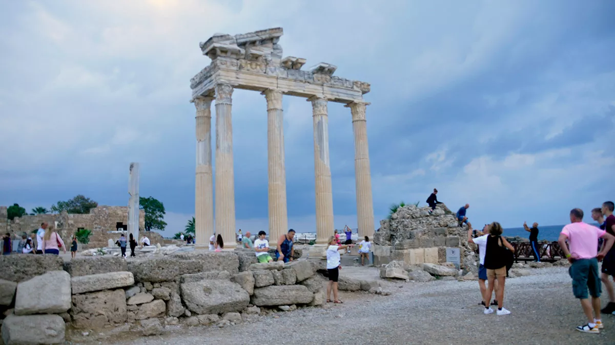 Athena tapınağı'nın turizmle buluşması sağlanacak